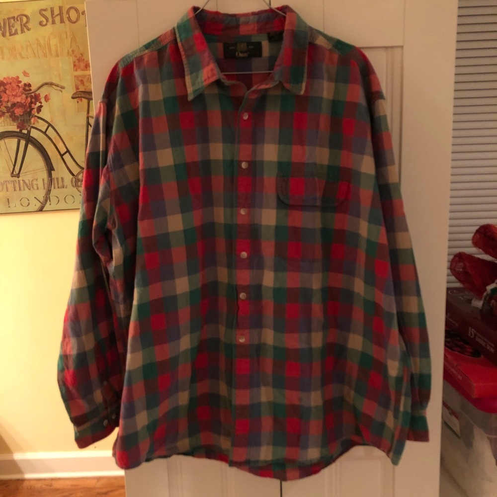 Orvis plaid shirt